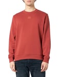 HUGO Men's Diragol_H Sweatshirt, Dark Red609, M