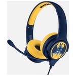 OTL Technlogies Batman Casque interactif, Filaire, Microphone Inclus, pour Enfants (Produit sous Licence Officielle)