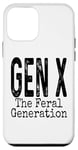 Coque pour iPhone 12 mini Gen X The Feral Generation Sarcastique Sarcastique Humour Drôle