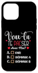 Coque pour iPhone 12 mini Veux Tu Te Pacser Avec Moi Demande Pacs Originale Pacsé