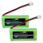 PowerTrust 2Pcs A120 Battery for Siemens Gigaset AL14H, A120, A265, A160, AS14, A14, A26, A240, A165, A140, A260, AL145, AL110, A12