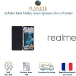 Original Ecran LCD + Vitre tactile Noir Sur Châssis Pour Realme 8 Pro 4130052