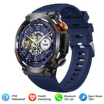 2024 Uusi Outdoor Smart Watch Adult Taskulamolla Sport Fitness Rannekoru Verenpaine IP67 Vesitiivis Älykello Bluetooth-puhelu