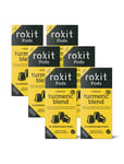 Rokit Pods | Organic Turmeric Golden Blend Tea Pods | Nespresso Coffee Machine Compatible Pods | Compostable Capsules | Instant Drink | No More Scooping, Whisking or Dust | 60 Pods Multipack Bundle