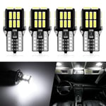 Defvnsy W5W T10 Ampoule LED Canbus Sans Erreur, 194 168 Blanc LED Voiture Interieur Remplacement pour l'Éclairage Intérieur Voiture, Lumière Plaque d'Immatriculation, Lumière Tableau Bord