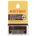 Burt's Bees Conditioning Mocha Lip Scrub and Exfoliator, With coffee grounds & Beeswax, to Exfoliate and Nourish Lips, 7g