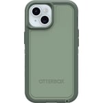 OtterBox iPhone 15, iPhone 14, and iPhone 13 Defender Series XT Case - EMERALD ISLE (Green), screenless, rugged, snaps to MagSafe, lanyard attachment