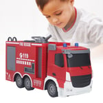 Remote Control Fire Engine Truck Toy RC Fire Truck Toy Lifelike Look For Kids