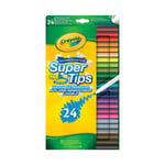 Crayola Supertips Washable Pens Pack of 24