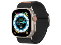 Spigen Amp05983, Klockarmband, Apple, Apple Watch Ultra (49Mm) Apple Watch Series 8 / 7 (45Mm) Apple Watch Series Se / 6 / 5 / 4 (44Mm)..., Tyg, Nylon, Rostfritt Stål, Zinklegering, 12,7 Mm