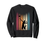 Retro Volleyball Player Volleyball Coach Volleyball Sweatshirt