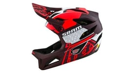 Casque integral troy lee designs stage mips sram vector rouge