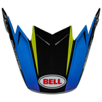 Bell Moto-9/9S Flex MX Hjälmskärm Svart-Blå