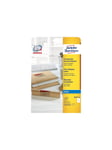 Avery - transparent address labels - 25 label(s) - A4