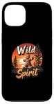 Coque pour iPhone 13 Spiritueux pain au gingembre sauvage, plein air, exploration, aventure