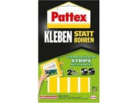 Pattex Lim Istället För Att Borra, Limremsor, Avtagbara, 10 St