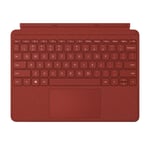 Surface Go Type Cover valmuerød