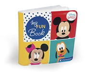 Clementoni - 17720 - Mon Premier Livre Disney Baby Mickey - Livre Bébé Éveil, Jouet Sensoriel Éducatif, Jouet de Bain, Jouet d'Éveil 6 Mois, Jeu Premier Âge, Cadeau Naissance, 100% Lavable en Machine