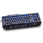 Dragonwar M-Matador Clavier de Gaming Mécanique Rétro-éclairé QWERTY avec Touches Macro programmables. - Noir