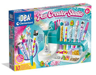 Clementoni- Pen Creator Studio: Personalised Pen Making Kit for Kids, Arts & Crafts (6+ Years)