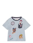 Short-Sleeved T-Shirt Blue Paw Patrol