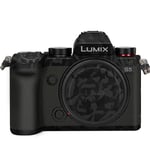 Lumix S5 Camera Premium Decal 3M Material Skin pour Panasonic DC-S5 Camera Skin Decal Protector Anti-rayures Cover Film Sticker - Type Camo Black