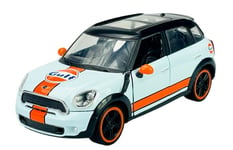 MOTOR MAX, MINI Cooper S Countryman GULF, échelle 1/24, MMX79653