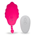 Remote vibrerande trosor fjärrstyrd klitorisstimulator - Vibrator för kvinnor och par Rosa