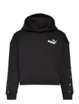 Ess Tape Hoodie Fl G Sport Sweat-shirts & Hoodies Hoodies Black PUMA