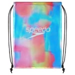 SPEEDO MESH BAG SWIMMING BAG HOLDALL DRAWCORD GYM KIT  MULTICOLOUR (35 LITRES)