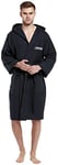 Cressi Sub S.p.A. Microfibre Bathrobe Peignoir de Sport en Microfibre Noir S