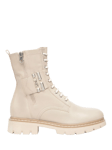 NeroGiardini Leather NG Logo Biker Boots