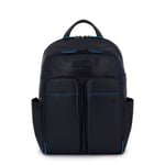 Fashion Backpack PIQUADRO Blue Square Unisex Leather Blue - CA5574B2V-BLU