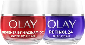 Olay Regenerist Niacinamide Day Cream Face Moisturiser SPF 30 50ml + Retinol 24