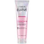 L'Oréal Paris Elvital Glycolic Gloss Après-shampoing à l'acide glycolique pour cheveux ternes et ternes, pour des cheveux sains et une brillance ultime, régénération du scellement des cheveux, 150 ml