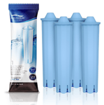 ALBlue Water Filter for Jura Claris Blue 67007 Jura Coffee maker machines 4 Pack