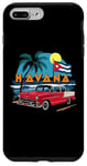 Coque pour iPhone 7 Plus/8 Plus Cuban Flag Cuba Miami Havana Spanish Latino Caribbean Island