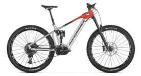 Vtt electrique tout suspendu mondraker crafty r sram gx nx eagle 12v 750 wh 29   argent rouge flame 2024