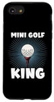 Coque pour iPhone SE (2020) / 7 / 8 Mini joueur amateur de golf King Lover pour homme et garçon