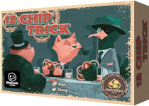 12 Chip Tricks - Jeu de société - 10 Ans et Plus - Jeu Tactique et Rapide - Petit Format - Prise de Risques et Bluff - idéal Entre Amis - Jeu d'apéro - Blackrock Games