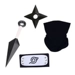 Anime Naruto pannband set Kakashi mask