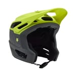 Fox Racing Dropframe Pro Enduro Helmet Yellow Trail All Mountain