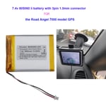 7.4V 13.32Wh 1800mAh Li Battery 805060 Lipo Cell For Road Angel 7000 model GPS