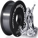 GEEETECH PLA filament 1.75mm Silk Argent, Imprimante 3D Filament PLA 1kg Bobine