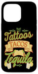 iPhone 14 Pro Max Tattoos Tacos Tequila Tex-Mex Tattooer Case