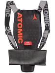 ATOMIC Live Shield JR - Protection dorsale pour enfants et adolescents - Protection légère et respirante - Liberté de mouvement illimitée (La couleur de la ceinture peut varier // Noir/Orange), L