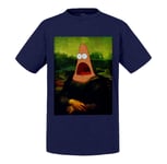 T-Shirt Enfant Patrick Mona Lisa Bob L Eponge Da Vinci