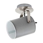 Eglo 98138 VILLABATE LED grey satin nickel wall light