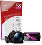 atFoliX Verre film protecteur pour Sony FDR-AX700 9H Hybride-Verre