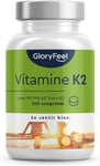 Vitamine K2 MK7, 200 Comprimés, 200Μg Par Comprimé Hautement Dosé, Premium Menaq